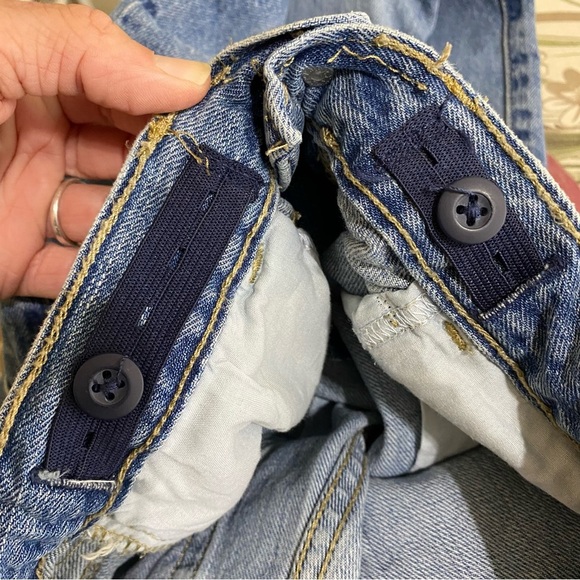 Children’s Place Lightly Worn Condition Kids Husky Straight Leg Jeans - Picture 7 of 8